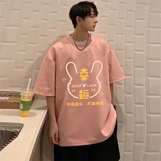 麂皮绒短袖t恤男大码半袖男JD82297-P25，男装T恤，电商A040