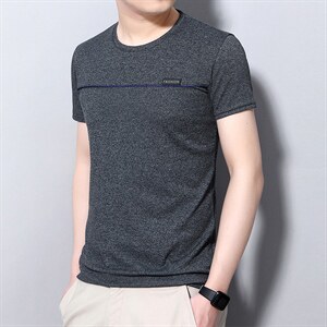 男士短袖t恤夏季男士圆领上衣服半袖体恤潮流休闲男装t桖衫,男装T恤,电商B212（原钱塘6029）
