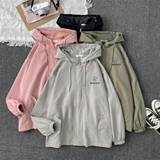 JK41116-P85纯棉连帽夹克男士大码工装夹克男外套男，男装夹克，电商A040