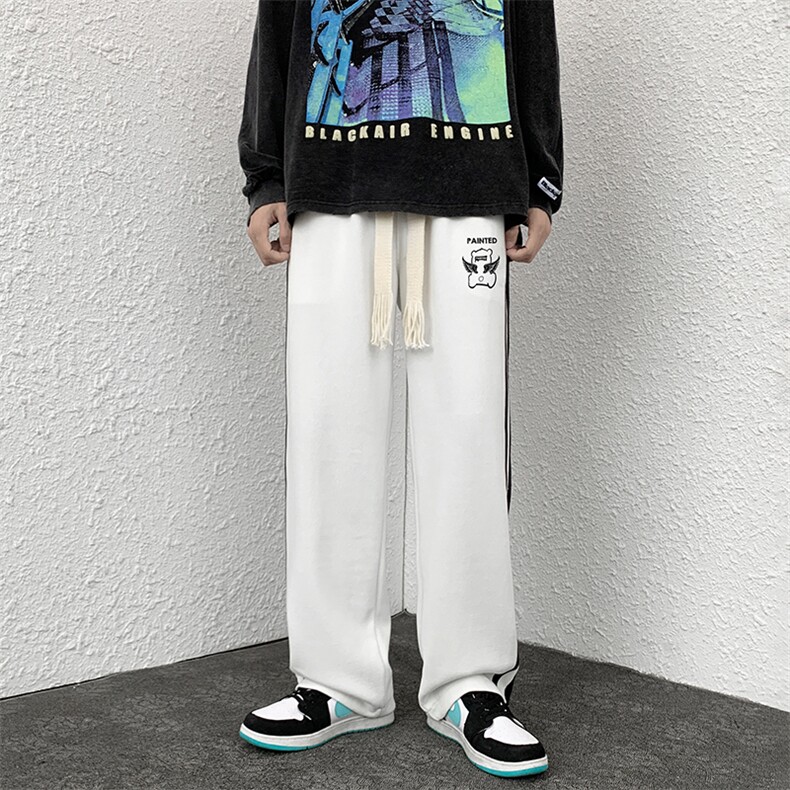 夏季情侣百搭印花休闲裤男大码宽松拖地裤A161-2-K7238-P55,男装休闲裤,电商A161-2