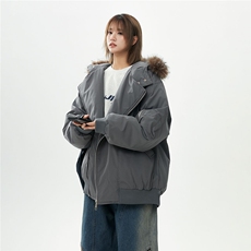 有90绒报告可拆卸毛领羽绒服派克服标90绒78197P268控428，男装羽绒服，星座226-1