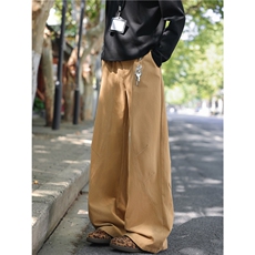 秋季新款美式复古结构拼接弯刀休闲工装裤B315-K25813-特P50控98，男装工装外套，电商B315