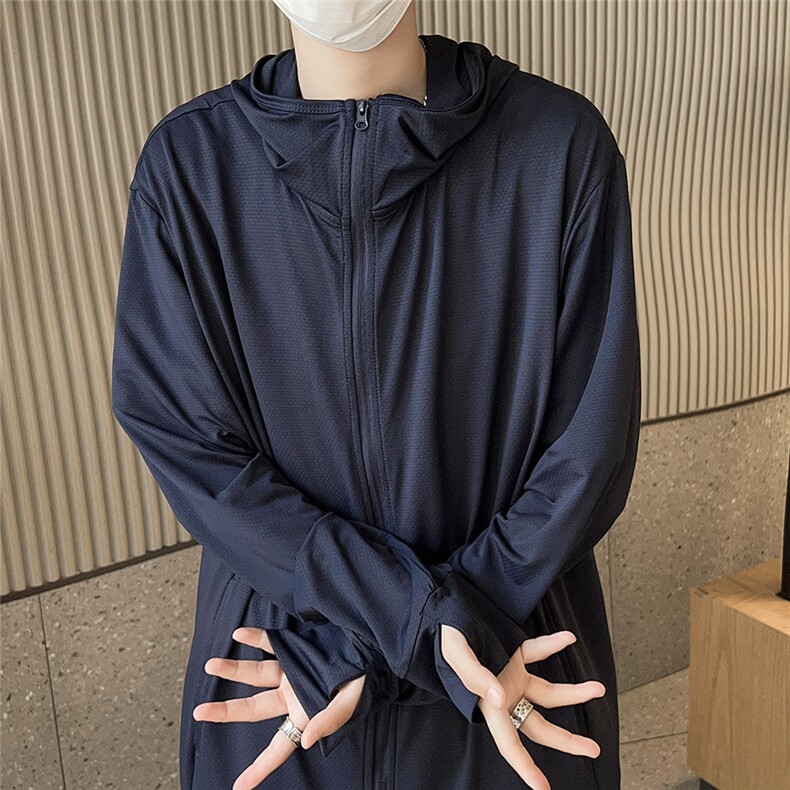 A404-P35夏季轻薄透气户外夹克防晒衣外套男款休闲宽松百搭上衣,男装夹克,星座512-6
