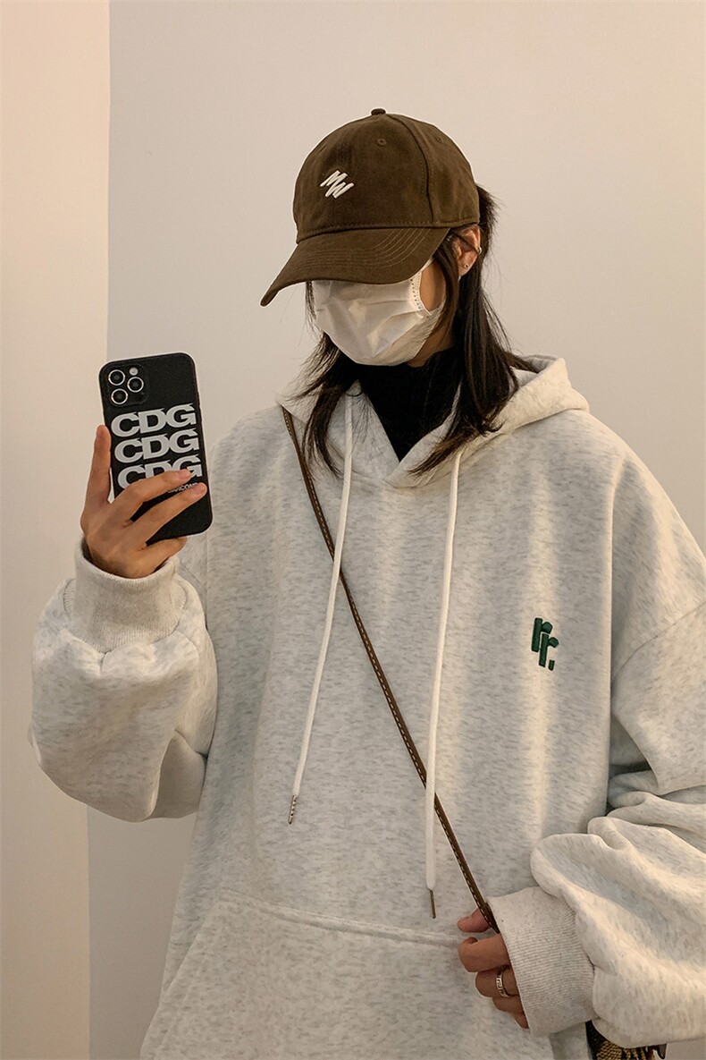 2024秋冬季卫衣男中性风港风宽松刺绣外套416B-1-WY679-P55限78,男装卫衣,星座416B-1