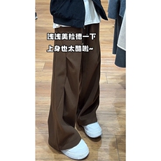 高街痞帅慵懒风休闲裤休闲时尚风格复古宽松长裤K674TP48控88，男装休闲裤，电商A102B