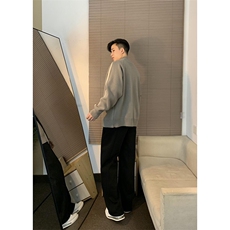 网图现货84887-P70毛衣开衫外套男款秋冬成熟稳重男装拉链针织衫，男装针织衫/毛衣，电商D310B