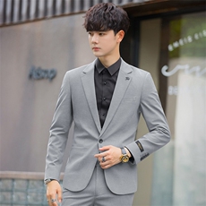 春秋季男西服青年韩版简约时尚休闲西装男单西A355-313-P230，男装西服，电商A355（原A415）