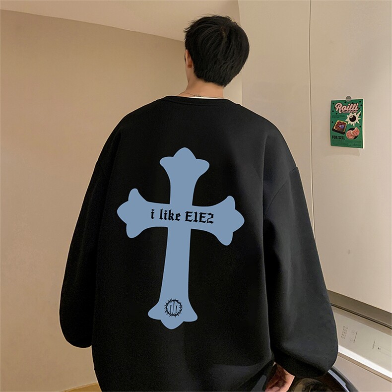 直播品质360克重磅美式卫衣H329特P28 同步供应棉H329HM特P38图片