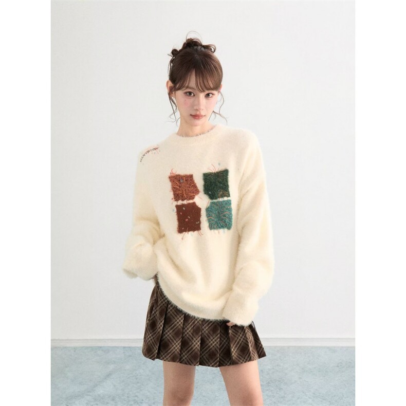 1506A/G73960/P54圆领毛衣针织衫男潮牌帅气秋冬季打底衫1,男装T恤,星座1506A