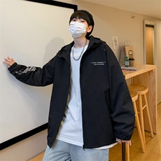 高级感超好看卫衣男小众高街夹克外套秋季宽松上衣服JD21，男装夹克，星座1116A-1（原606A）
