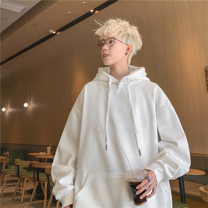 抖音供货2025春款美式华棉连帽卫衣A158-WY23-常规P38加绒P43,男装卫衣,电商A158