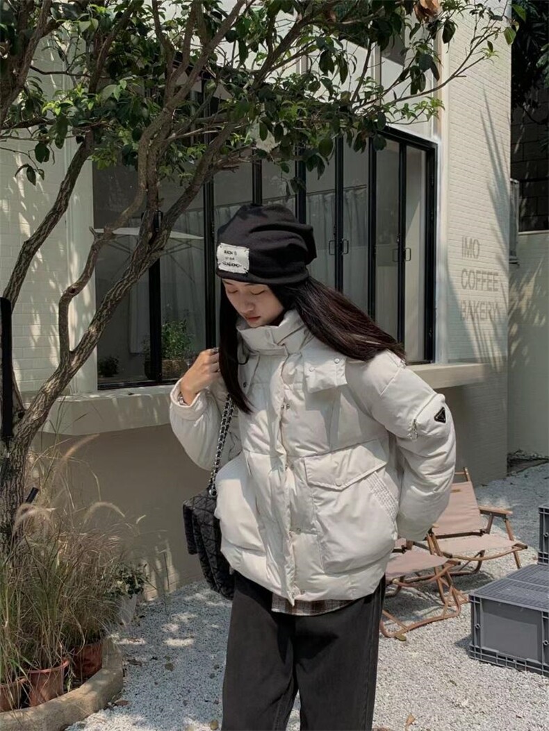 休闲短款羽绒服，女装羽绒服，里奈(1F)