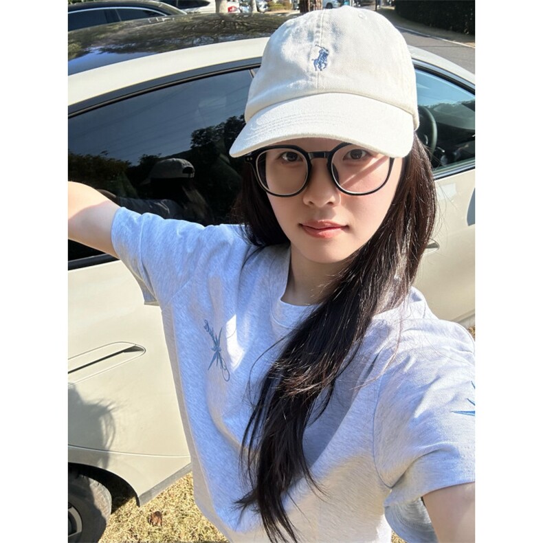 美式北极星刺绣字母纯棉短袖t恤女夏2026新款潮牌情侣装灰色上衣,男装T恤,四季星座505
