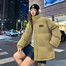 港风抖音直播高品质宽松男面包服羽绒棉外套棉衣M1006P90，男装棉衣，电商C408(原B339-1)