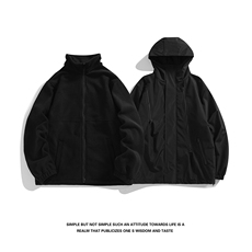 真三合一冲锋衣可拆卸摇粒绒内胆拉链+外套两件套夹克JK01-特P65，男装夹克，电商042
