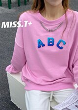 【现货】ABC牙刷绣卫衣，5个色，女装卫衣/绒衫，MISS T+