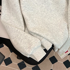 EE093-P65仿棉斜纹复合真超480克卫衣潮秋冬翻领保暖上衣大码，男装卫衣，星座911-3