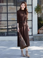 优雅气质针织套装裙女2026春秋新款修身马甲打底衫半身裙子三件套，女装套装/套裙，煊芮熙