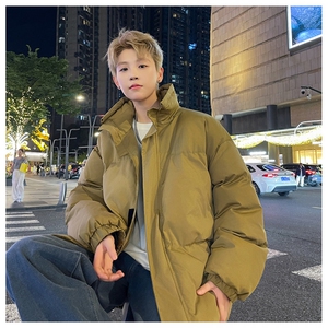 F468P80男女oversize棉服学生港风宽青年男生棉衣图片