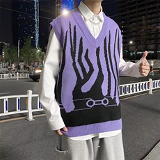 V领针织马甲男潮流百搭休闲B19P32，男装背心/马甲，星座1116-2