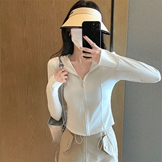 UPF50+瑜伽防晒衣女外穿防紫外线外套夏季透气2025新款防晒服女款，男装防晒衣，星座1210-1