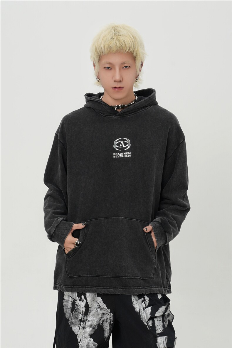 美式洗水做旧卫衣男2025新款宽松潮牌情侣外套1015-WY370-P95,女装短外套,四季星座1015