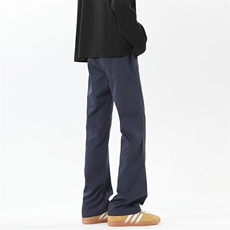 2025HK24800加绒无影墙斜切加绒微喇长裤S-5XLHK25779-特P19，男装休闲裤，电商A022