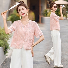 风短款外套女2025夏季新款小个子显瘦减龄开衫上衣ZQ2556绝美超火，女装短外套，众宇琦