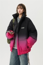 XZ-230-1MY702新中性风轻奢扎染渐变防水休闲立领面包服P118控158，鞋类箱包手腕包，星座230-1