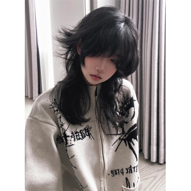 【有货】手稿印花开衫毛衣男宽松慵懒风针织衫外套MY133CC-P65,男装针织衫/毛衣,星座1007（原301D）