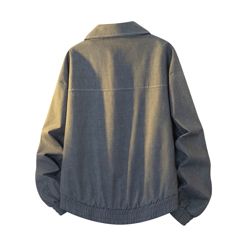美式重磅高品质夹克假两件开衫外套SY8815特P81控168大码4-8XL+5,男装夹克,星座610B-1