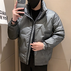 有报告足货店主小伙PU轻薄羽绒服潮流外套男YR2369-P138，男装羽绒服，星座301B-1