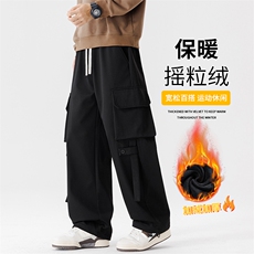 男士加绒加厚休闲户外保暖裤子K151加绒-P55大码元，男装棉衣，星座209