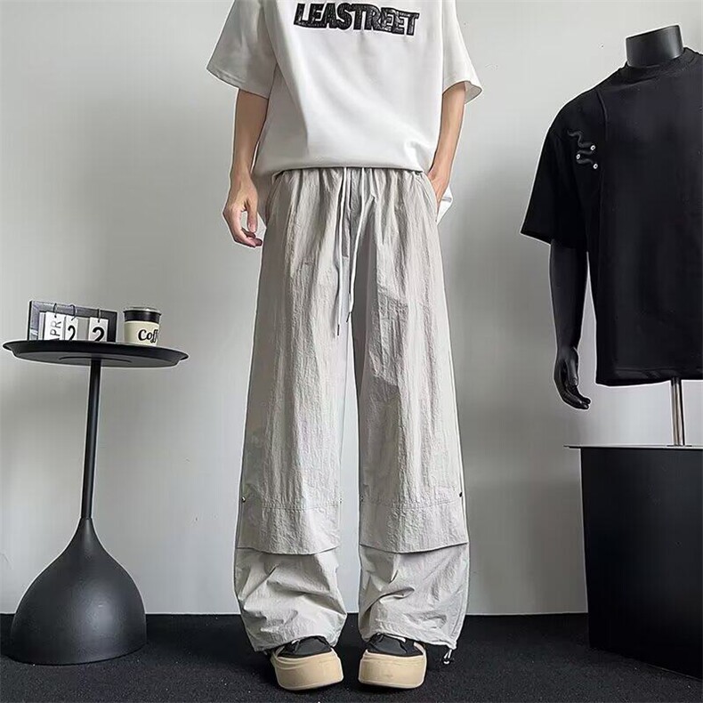 夏季薄款工装伞兵裤男美式机能风宽松直筒休闲长裤子GX8023-p38,男装工装外套,星座302B