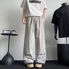 夏季薄款工装伞兵裤男美式机能风宽松直筒休闲长裤子GX8023-p38，男装工装外套，星座302B