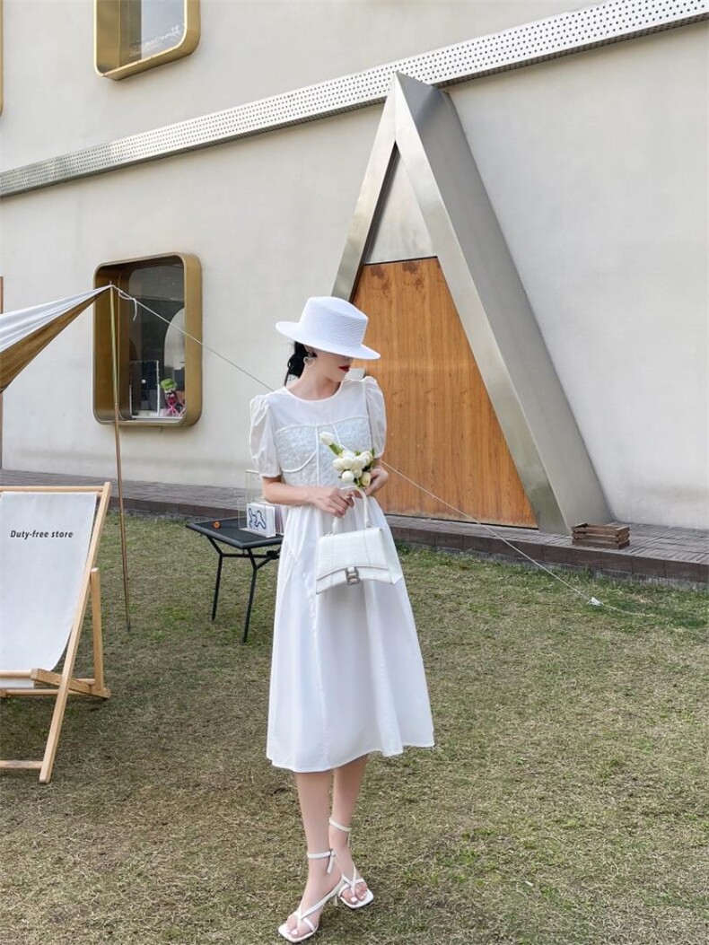 小清香面连衣裙，女装连衣裙，百变诱惑(6F)