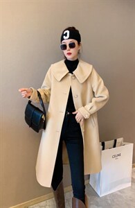 韩版长款大衣图片