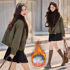 【bao款大货已出】2025冬装新款休闲韩版大狐狸毛羽绒服90绒，女装羽绒服，雅静靓衣