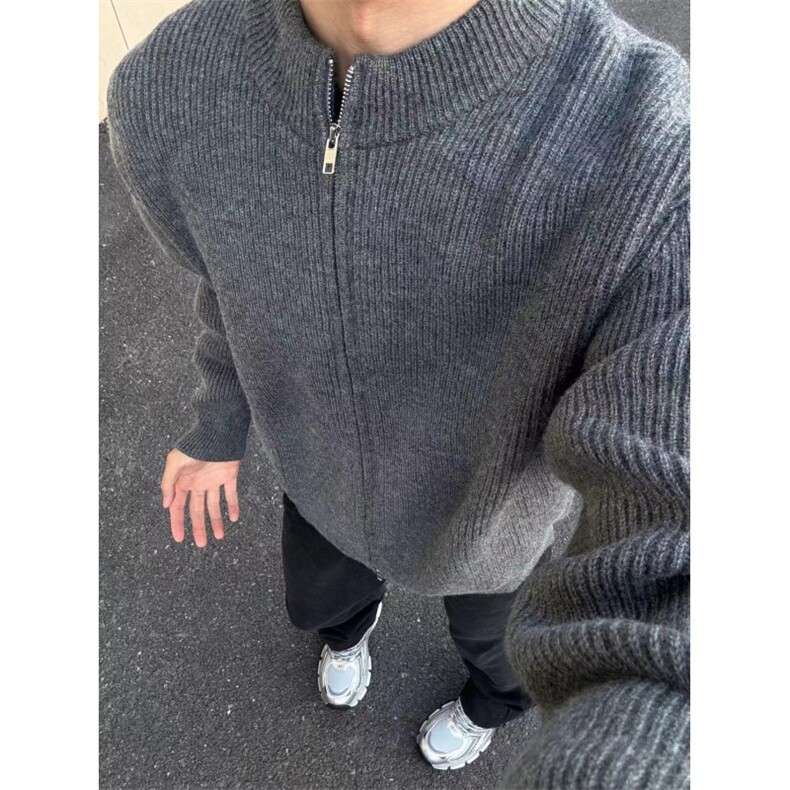 【有货】M5653HH-特P55cleanfit拉链开衫毛衣外套男款针织衫,男装针织衫/毛衣,星座1007（原301D）