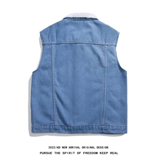 MJ227J-P68-限价98M-5XL现货男士得物马夹背心外套牛仔cityboy，男装背心/马甲，星座103A