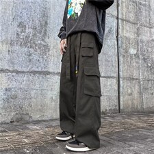 218-1-P47-G18205新款时尚休闲宽松工装裤，男装休闲裤，四季星座218-1