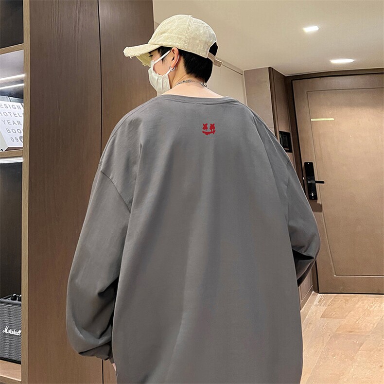 抖音得物供货量大从优可提供视频美式长袖T恤CT711特P25,男装T恤,电商A486-1