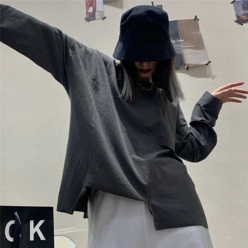 不规则剪裁T，其它，Alissa Lin