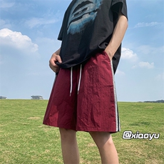XZ616夏季新款经典三条杠速干面料五分裤休闲短裤TY887P25控38，男装休闲裤，星座512A（原616）