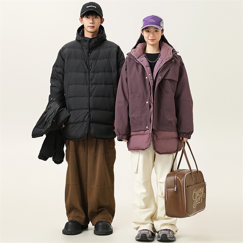 2025冬季新款男日系潮牌白鸭绒三合一羽绒服加厚外套YR76-F375,男装羽绒服,电商A101（原外27）