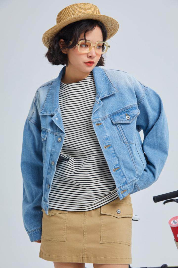 【现货】春季新款，刺绣卡通牛仔外套，其它，AIMEEWQ