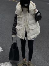 雷洛奇丽—羽绒马甲，女装马甲，雷洛奇丽