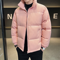 光版二开冬季棉衣男加厚棉袄青年潮棉服A266-P03-P30特批黑色P35，男装棉衣，电商A266