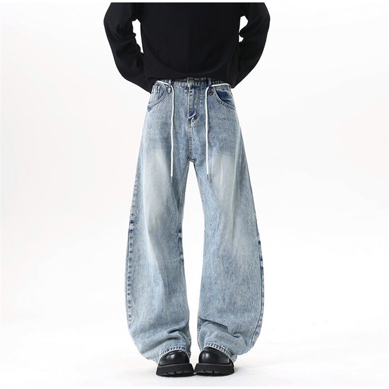 【现货】XZ1218BKN31特价P51美式复古水洗弯刀牛仔裤，男装牛仔裤，星座1218（原611-3）