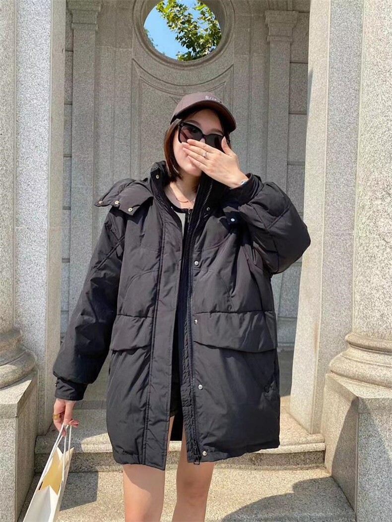 爱美欧现货韩版时尚羽绒服，女装羽绒服，爱美欧